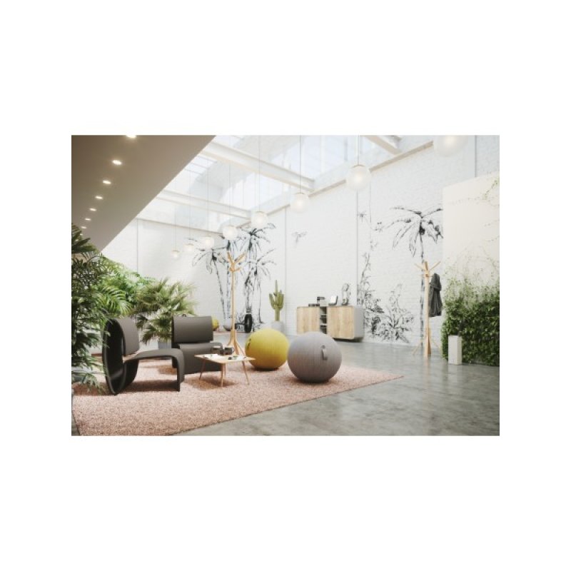 ALBA Porte-parapluie "PLUIE", en métal, blanc