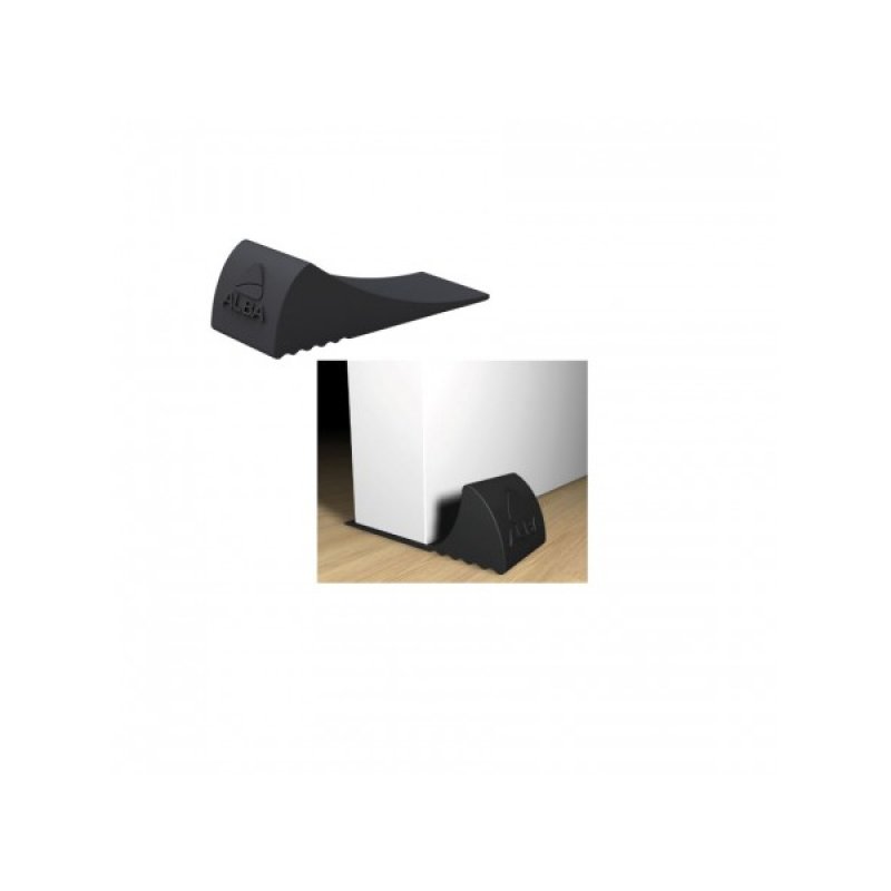 ALBA Cale-porte DOORPOP1 N, en élastomère, noir