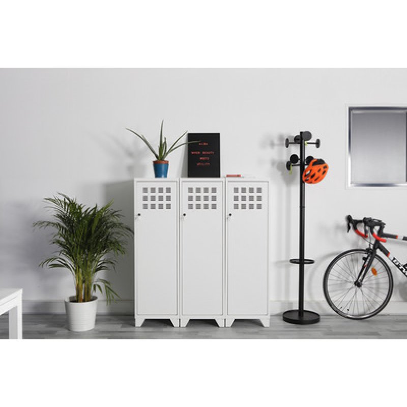 ALBA Portemanteau "STAN3", 8 patères, chromé