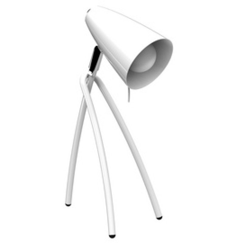 ALBA Lampe de bureau "FLUOKID2", couleur: blanc