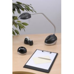 ALBA Distributeur de trombones "CLIPO", plastique, gris/noir