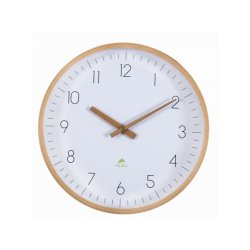 ALBA Horloge murale en bois "HORTREE", à quartz