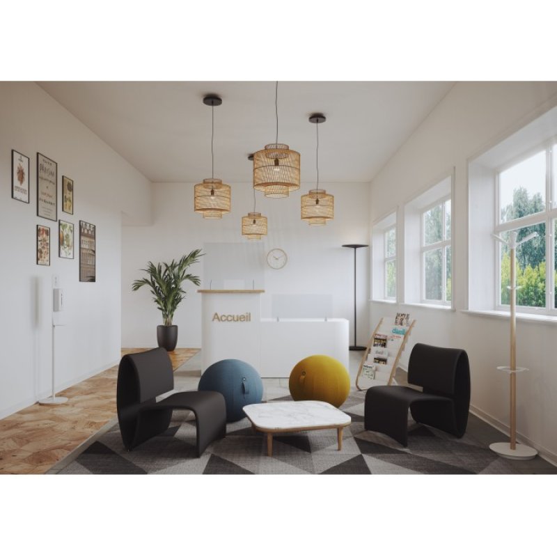 ALBA Horloge murale en bois "HORTREE", à quartz