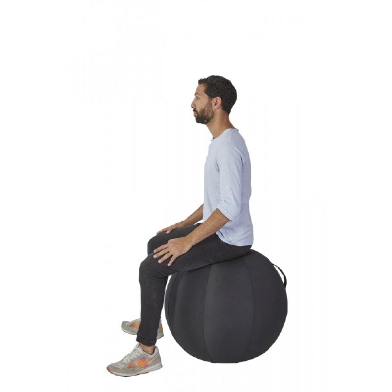 ALBA Ballon d'assise ergonomique "MHBALL", noir