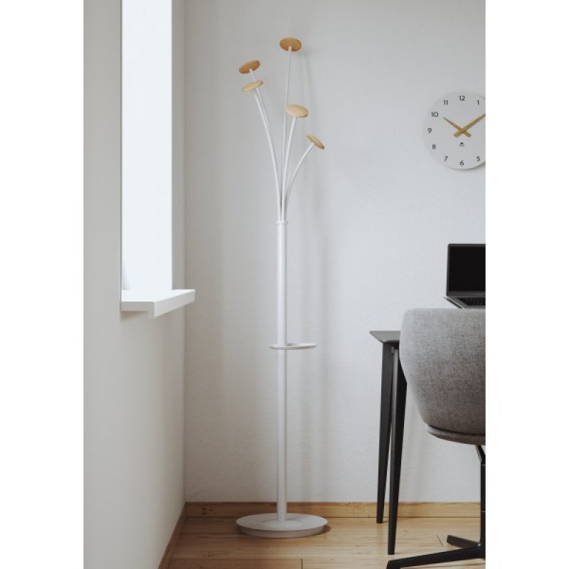 Alba PMFESTW BC coat rack Floorstanding 6 hook(s) White
