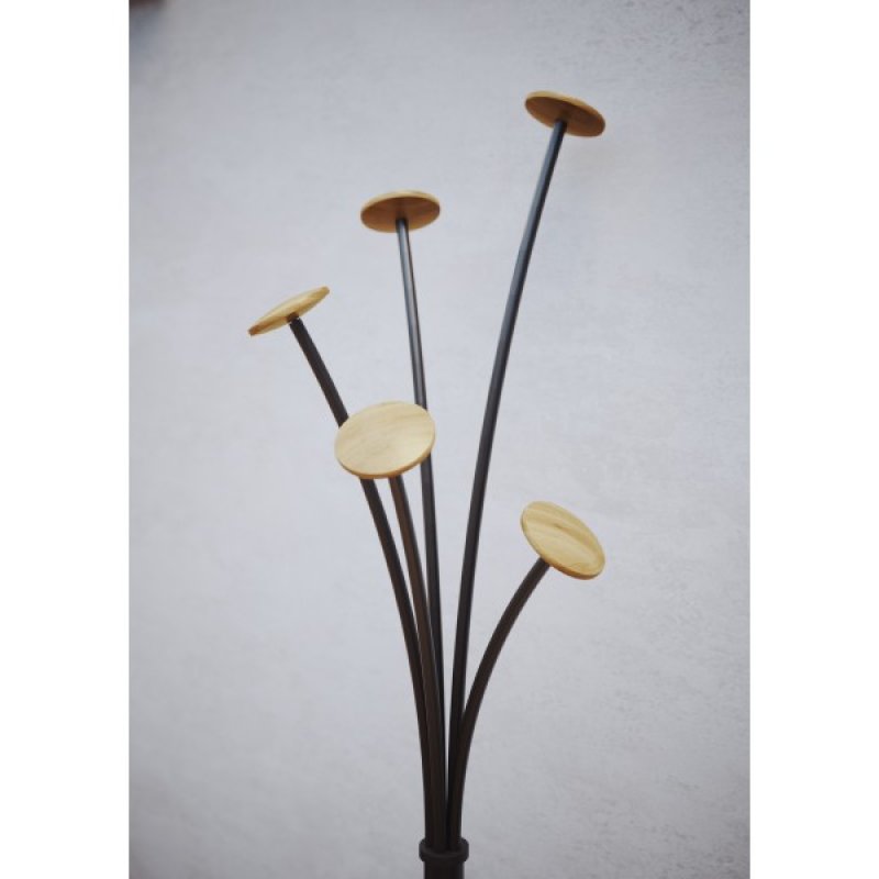 Alba PMFESTW N coat rack Floorstanding 6 hook(s) Black