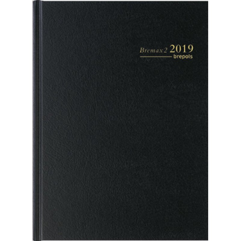 Brepols Bremax2 Santex Agenda journalier Noir