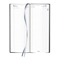 brepols Agenda long "Jupiter B1", 2025, Euros/Cents, noir