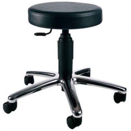 Topstar Tabouret pivotant "TEC 70" chrome, noir