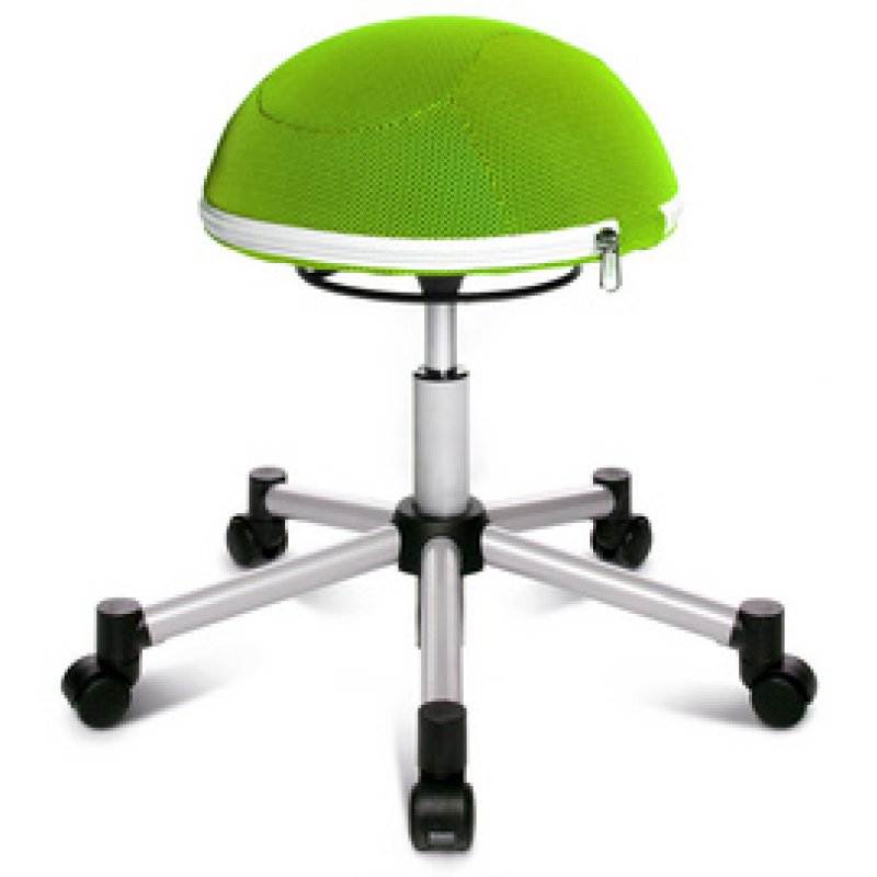 Topstar Tabouret fitness "Sitness Half Ball", noir