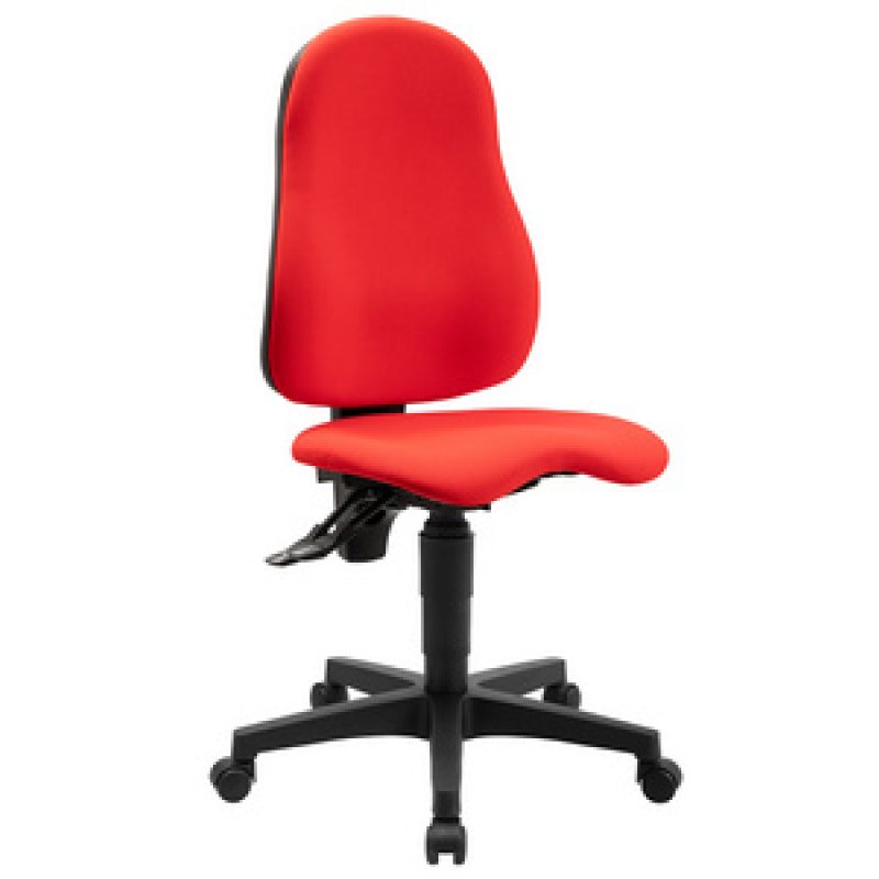 Topstar Chaise de bureau pivotante "Ortho Point", gris clair