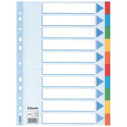 Esselte Multicoloured Card Divider intercalaire Multicolore 1 pièce(s)