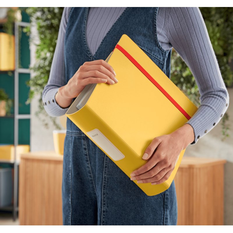 Leitz 10380019 ring binder A4 Yellow