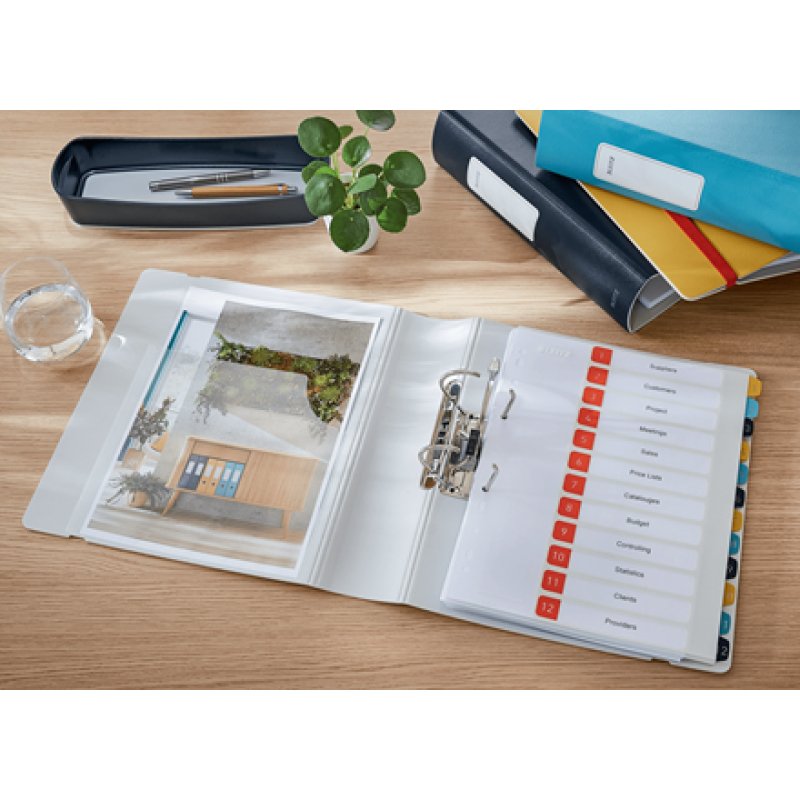 LEITZ Classeur à levier Active Cosy 180 degrés, 82 mm, jaune