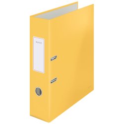 LEITZ Classeur à levier Cosy Soft-Touch, A4, 80 mm, jaune