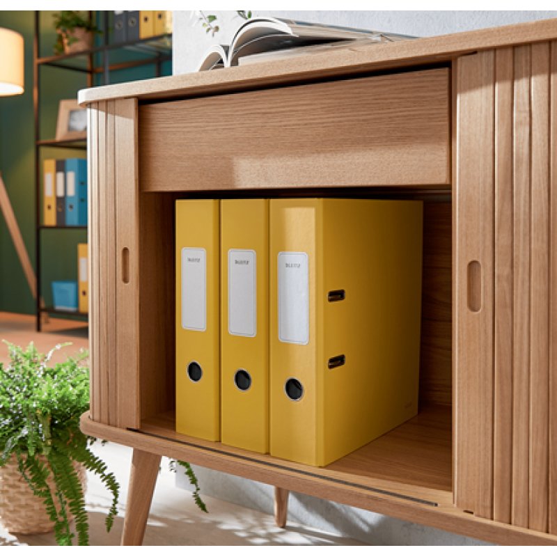 LEITZ Classeur à levier Cosy Soft-Touch, A4, 80 mm, jaune