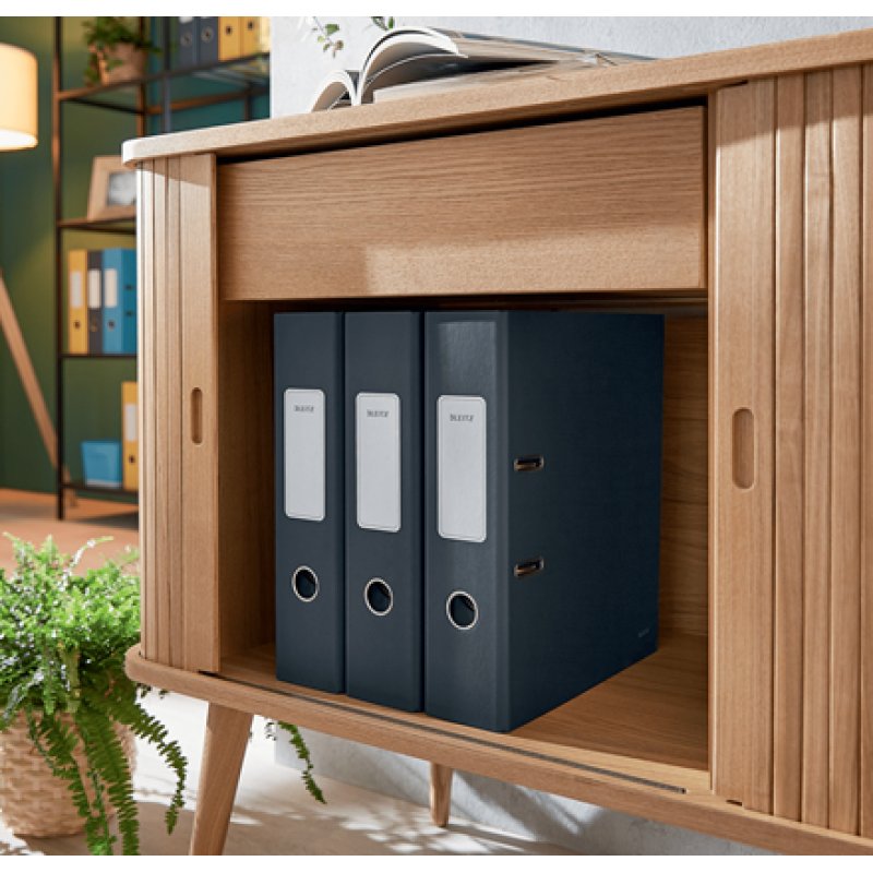 LEITZ Classeur à levier Cosy Soft-Touch, A4, 80 mm, gris