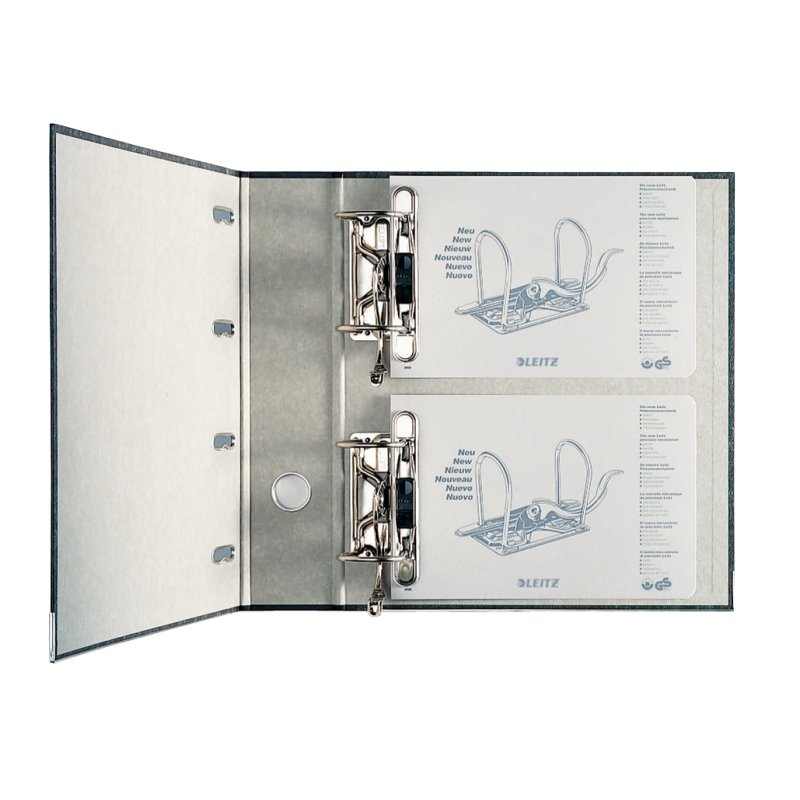 Leitz 10920000 classeur à anneaux 2 x A5 Noir