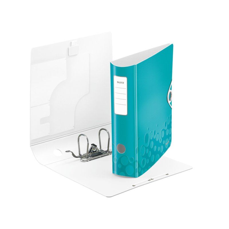 LEITZ Classeur Active WOW, 180 degrés, 80 mm, menthe