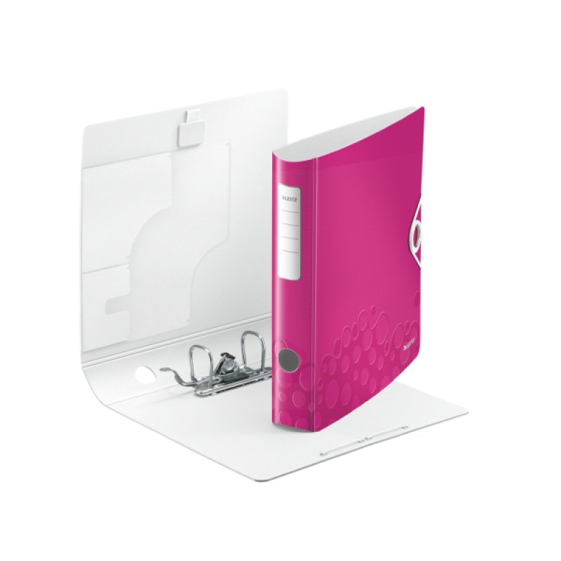 LEITZ Classeur Active WOW, 180 degrés, 60 mm, rose