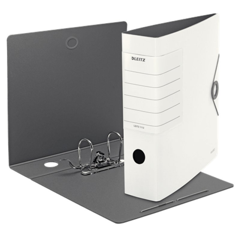 Leitz 11120001 classeur à anneaux A4 Blanc