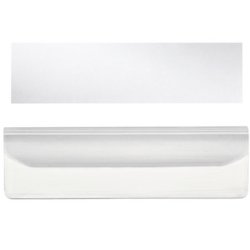 LEITZ Vollsichtreiter, Kunststoff, (B)55 mm, transparent