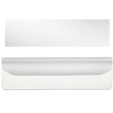 LEITZ Vollsichtreiter, Kunststoff, (B)55 mm, transparent