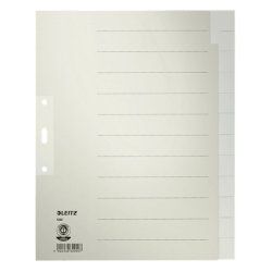 Leitz 12220085 divider Paper Grey
