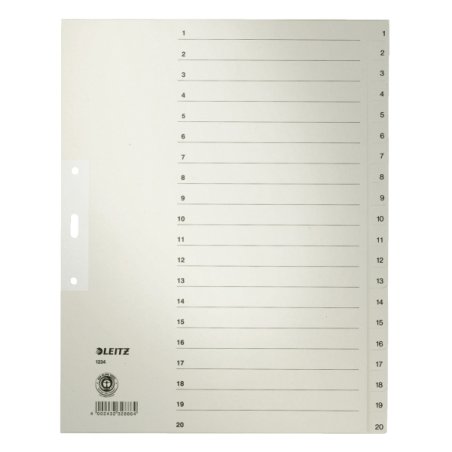 Leitz Register Blanc