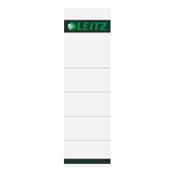 LEITZ Etiquette bristol pr dos de classeur, 57 x 190 mm,gris
