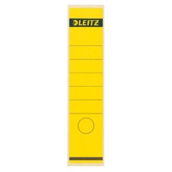 LEITZ Etiquette pour dos de classeur, 61 x 285 mm, jaune