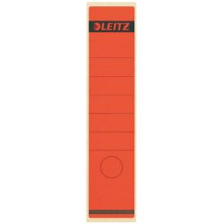 LEITZ Etiquette pour dos de classeur, 61 x 285 mm, rouge