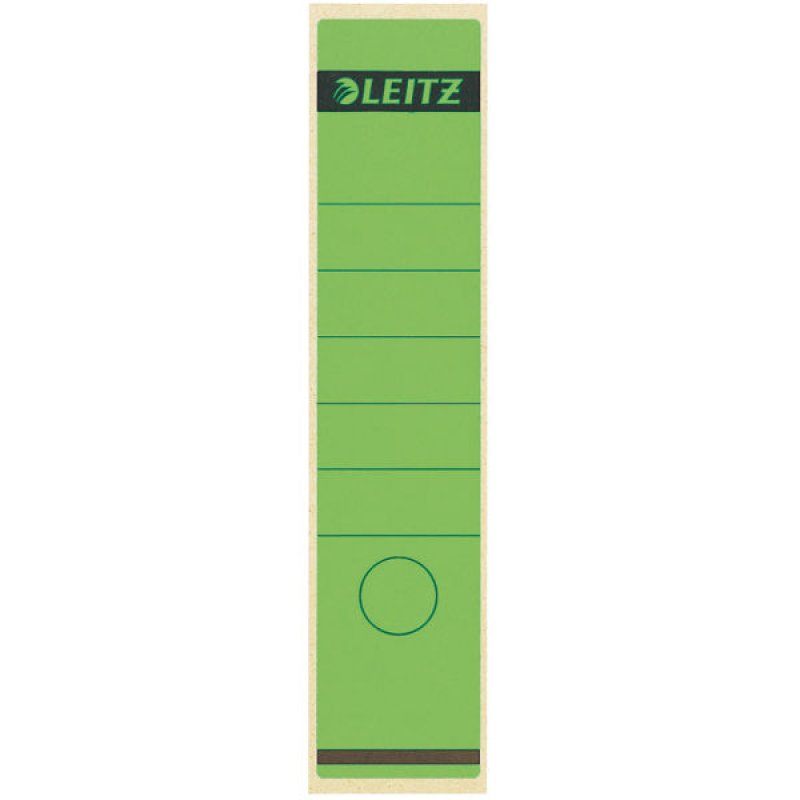 LEITZ Etiquette pour dos de classeur, 61 x 285 mm, vert