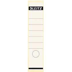 LEITZ Etiquette pour dos de classeur, 61 x 285 mm, blanc