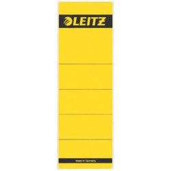 LEITZ Etiquette pour dos de classeur, 61 x 192 mm, jaune