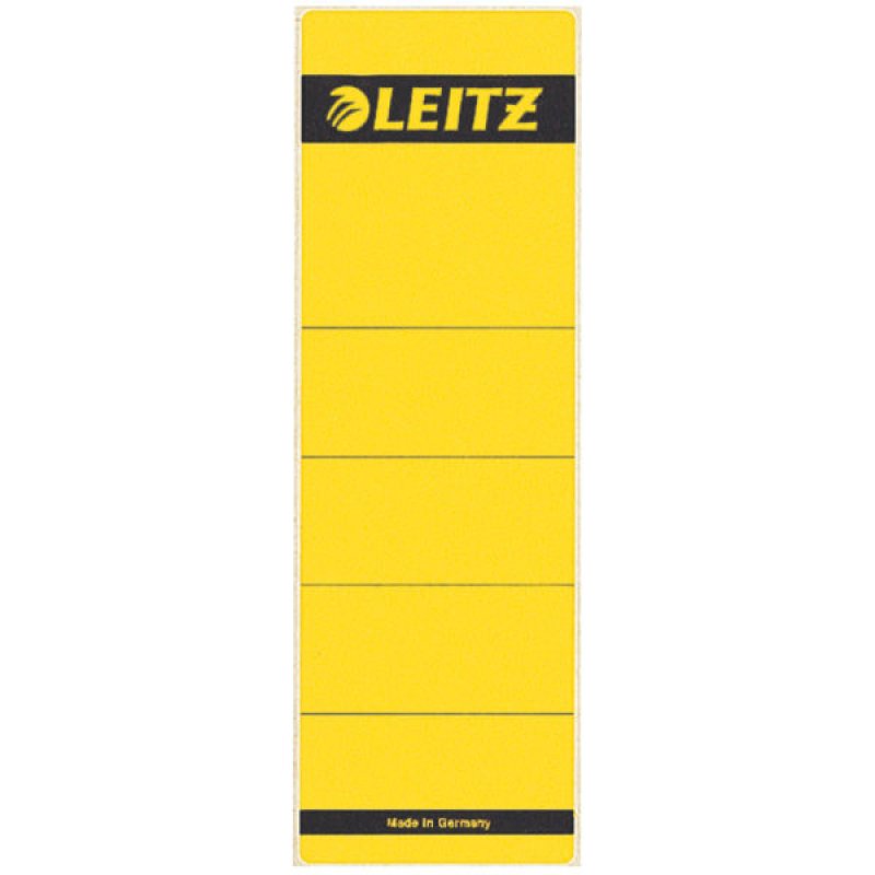 Leitz 16420015 self-adhesive label Rectangle Yellow 10 pc(s)