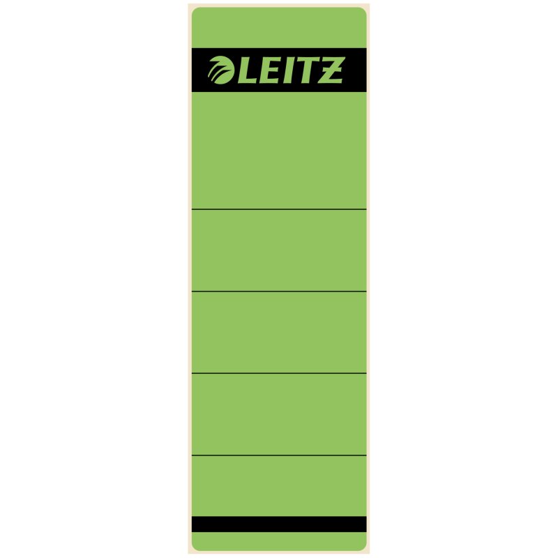 Leitz 16420055 self-adhesive label Rectangle Green 10 pc(s)