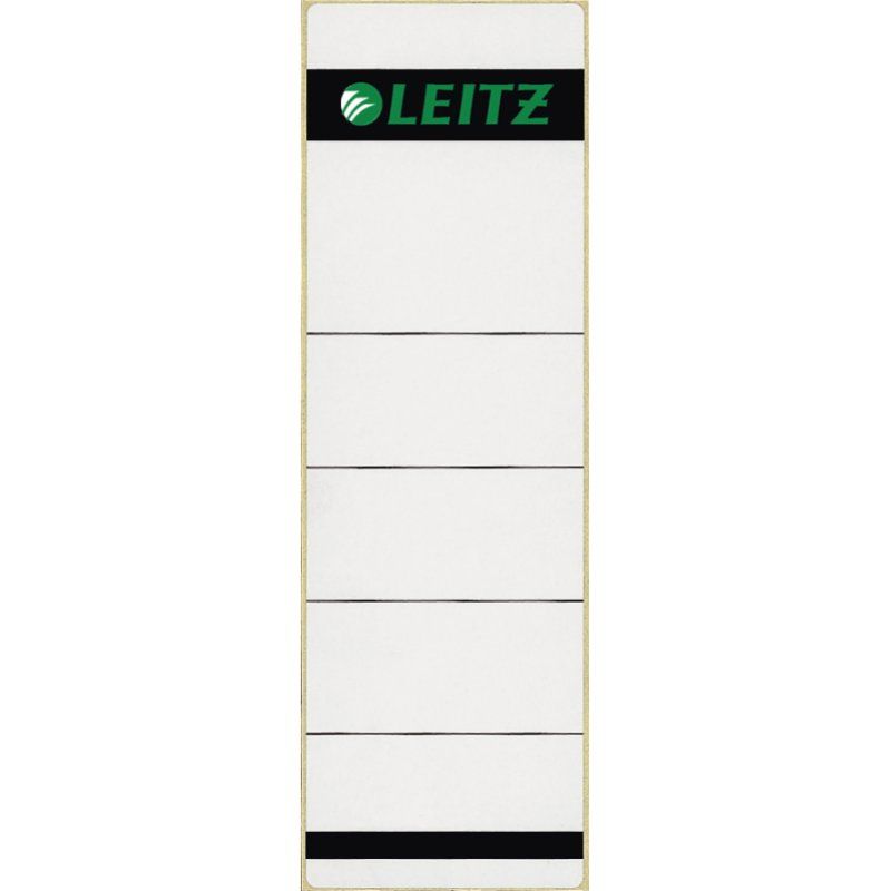 LEITZ Etiquette pour dos de classeur, 61 x 192 mm, gris
