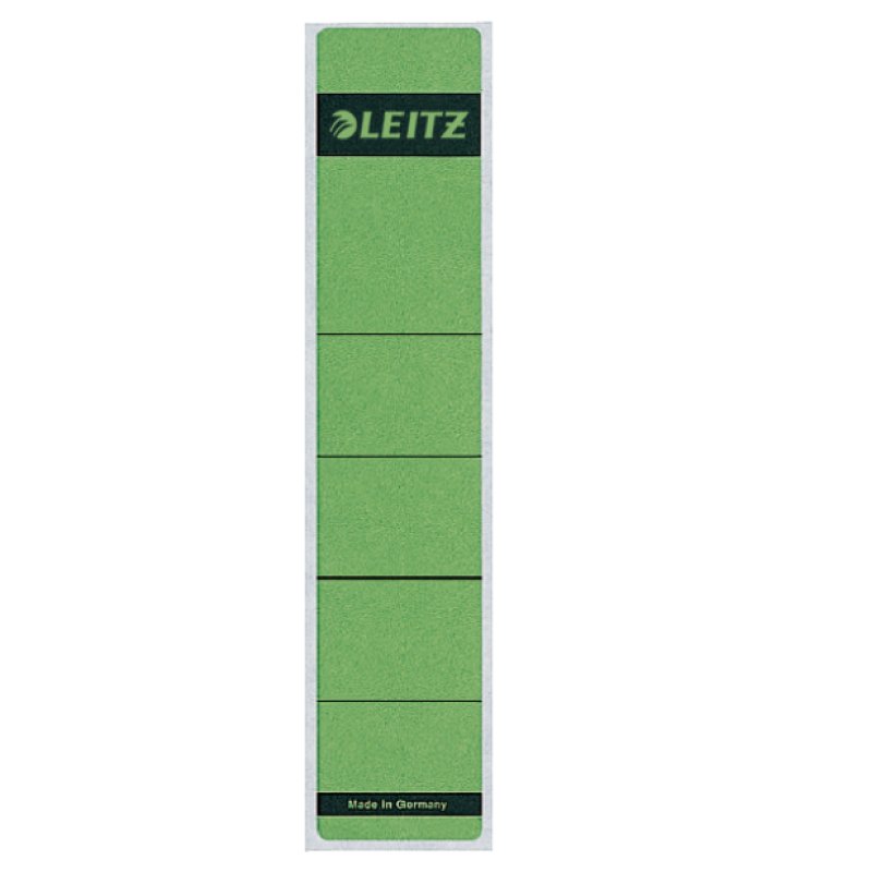 LEITZ Etiquette pour dos de classeur, 39 x 192 mm, vert