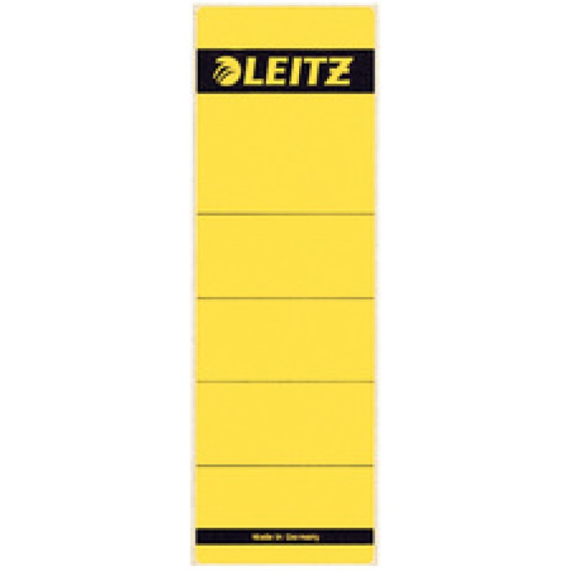 LEITZ Etiquette pour dos de classeur, 61 x 157, gris