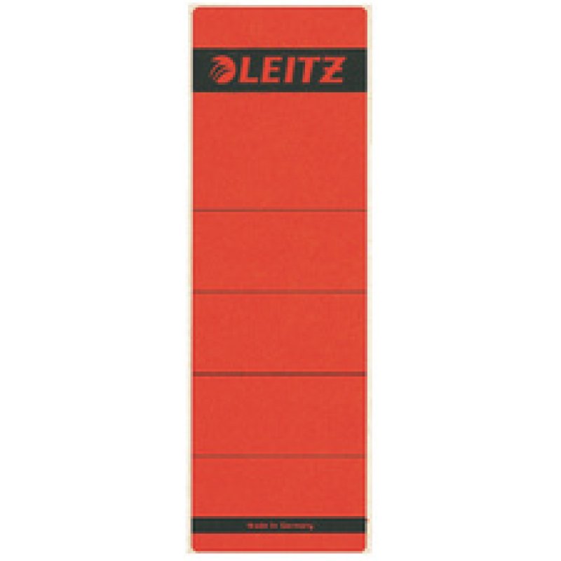 LEITZ Etiquette pour dos de classeur, 61 x 157, gris