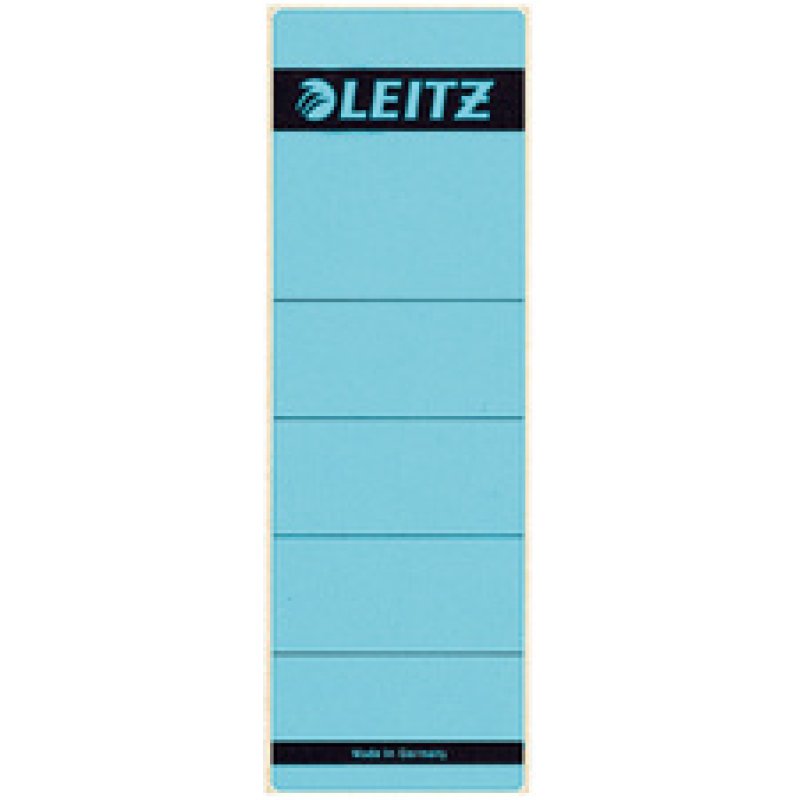 LEITZ Etiquette pour dos de classeur, 61 x 157, gris
