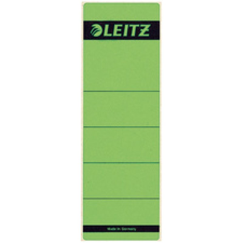 LEITZ Etiquette pour dos de classeur, 61 x 157, gris