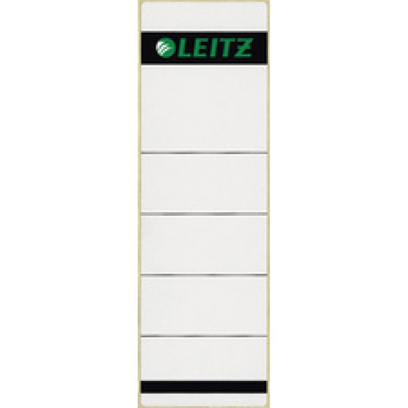 LEITZ Etiquette pour dos de classeur, 61 x 157, gris