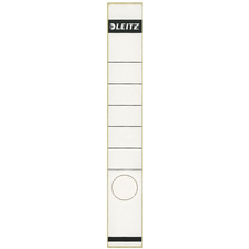 LEITZ Etiquette pour dos de classeur, 39 x 285 mm, blanc