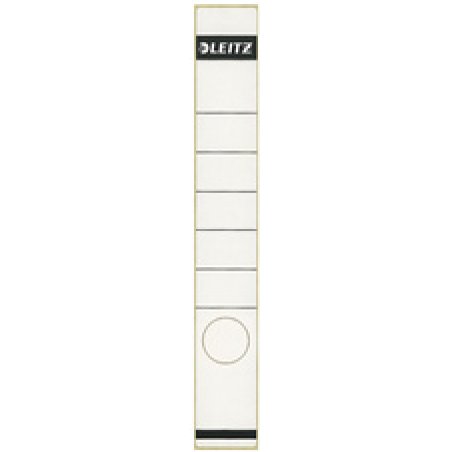 LEITZ Etiquette pour dos de classeur, 39 x 285 mm, blanc