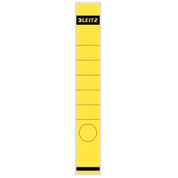 LEITZ Etiquette pour dos de classeur, 39 x 285 mm, jaune