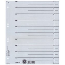 LEITZ Intercalaires, format A4 extra large, en carton solide