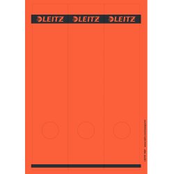 LEITZ Etiquette pour dos de classeur, 61 x 285 mm, rouge