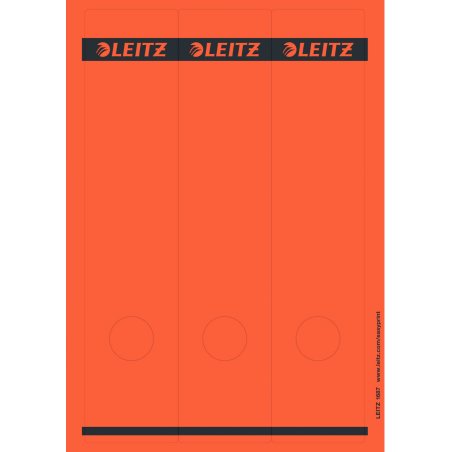 Leitz 16870025 étiquette auto-collante Rectangle Rouge 75 pièce(s)